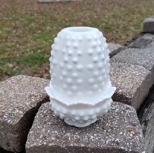 Fenton Art Glass Hobnail Fairy Light